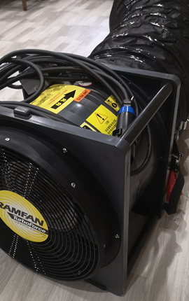 工業(yè)用有限空間防爆排煙機(jī)